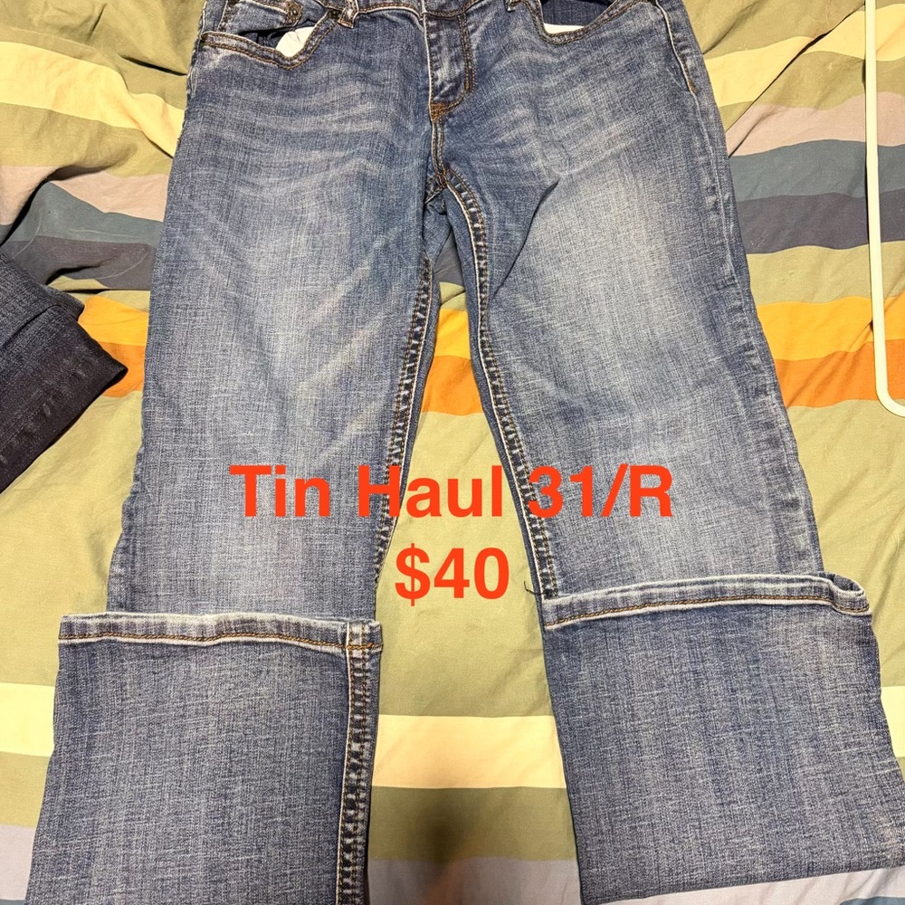 Tin Haul Blue Boot Cut Jeans
